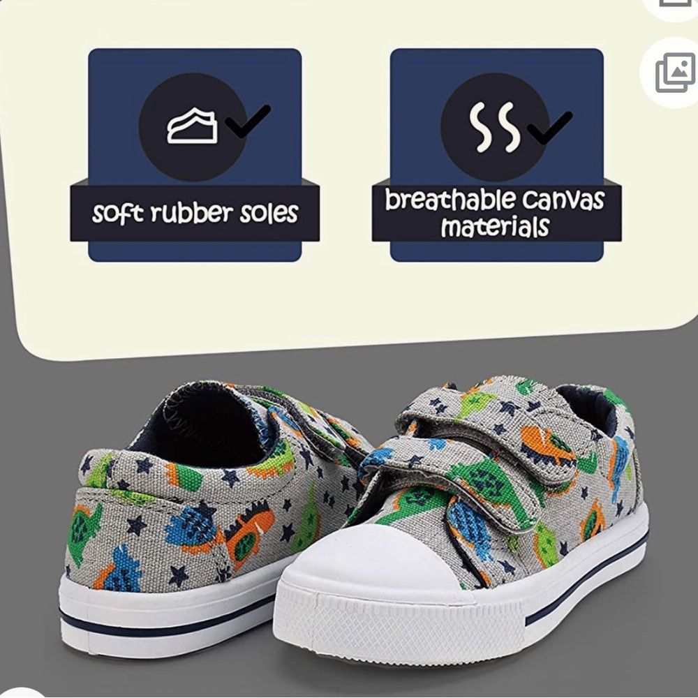 NWT Baby boy sneakers sz 7